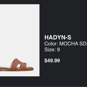 Steve Madden Mocha Sandals
